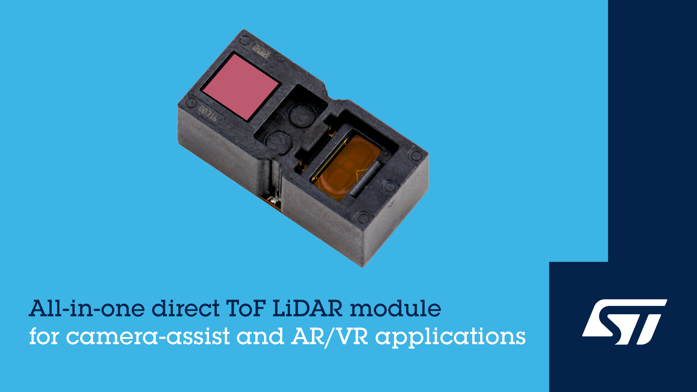 STMicroelectronics Expands into 3D Depth Sensing with Latest Time-of-Flight Sensors